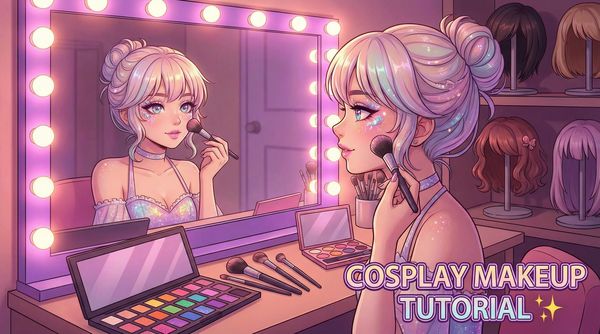 柚子猫 cosplay化妆视频教程